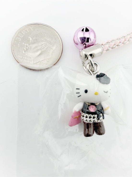Sanrio Accessories - Rare Vintage Hello Kitty Sanrio Japan Gotochi Netsuke Charm Strap Susukino NWT